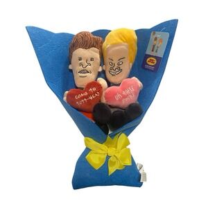 Ruz Beavis And Butt-Head 12" Plush Bouquet Valentine's Day 2026 MTV w/ Tag